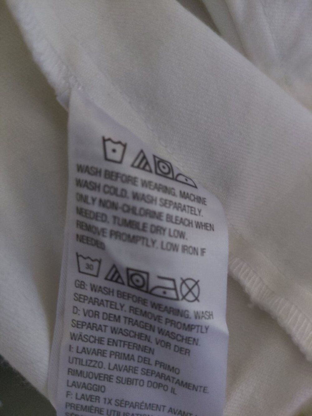 White Jean Jacket - Picture 5 of 5